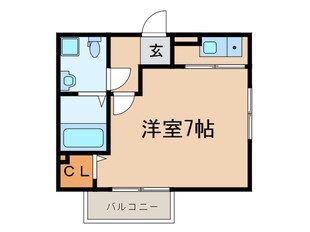 エスポワールの物件間取画像